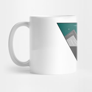 Mountains at Night Mug